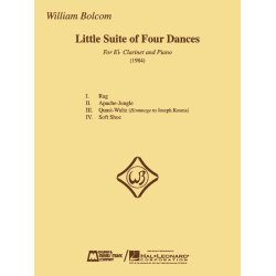 William Bolcom - Little Suite of Four Dances (Clarinet / Piano)