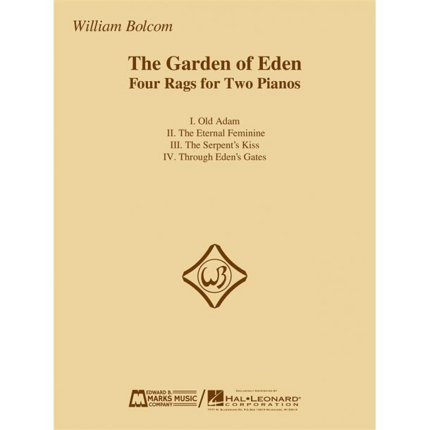 William Bolcom: The Garden Of Eden - Four Rags For Two Pianos