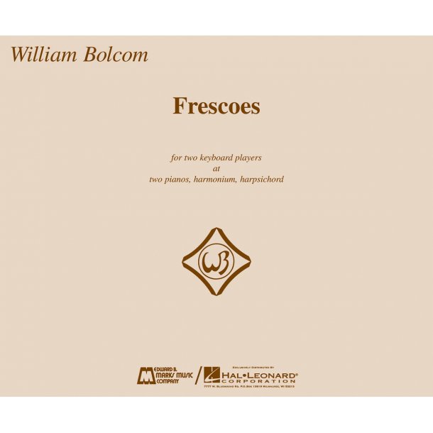 Bolcom Frescoes 2pf/Hpd/Harmonium