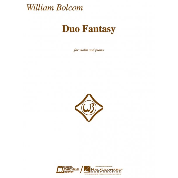 William Bolcom: Duo Fantasy