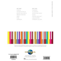 STARER ROBERT SKETCHES IN COLOR (TRUE CAROLYN) PIANO BOOK/CD