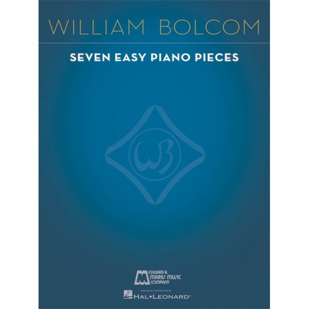 BOLCOM WILLIAM SEVEN EASY PIANO PIECES PIANO BOOK