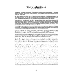 BOLCOM/WEINSTEIN CABARET SONGS COMPLETE VOL1-4 MEDIUM VOICE & PIANO BK