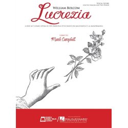 BOLCOM WILLIAM LUCREZIA OPERA VOCAL SCORE