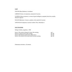 BOLCOM WILLIAM LUCREZIA OPERA VOCAL SCORE