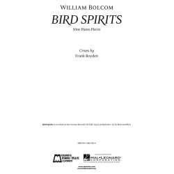 BOLCOM WILLIAM BIRD SPIRITS NINE PIANO PIECES FIRST EDITION PIANO BOOK