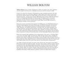 BOLCOM WILLIAM THEATRICAL SONGS HIGH VOICE & PIANO VCE/PF BK