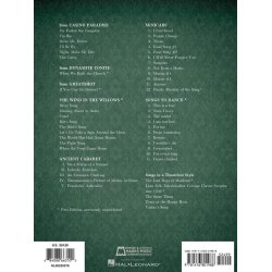 BOLCOM WILLIAM THEATRICAL SONGS MEDIUM LOW VOICE & PIANO VCE/PF BK