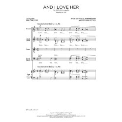 The Beatles: And I Love Her (Arr. Chilcott) (SATB)