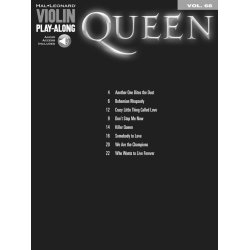 Queen: Violin Play-Along - Volume 68