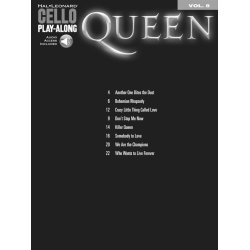 Queen: Cello Play-Along Volume 8