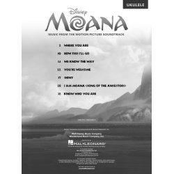 Moana: Music From The Motion Picture Soundtrack (Ukulele)
