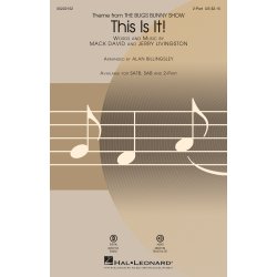 Jerry Livingston/Mack David: This Is It! (Arr. Billingsley) (2-Part)