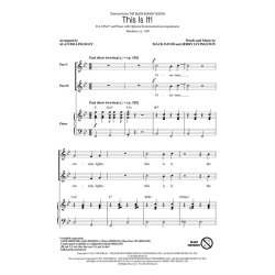 Jerry Livingston/Mack David: This Is It! (Arr. Billingsley) (2-Part)