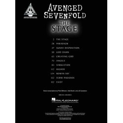 Avenged Sevenfold &ndash; The Stage (Guitar Book)