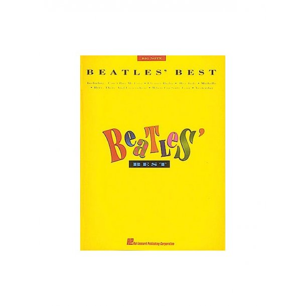 Beatles Best (Big Note Piano)
