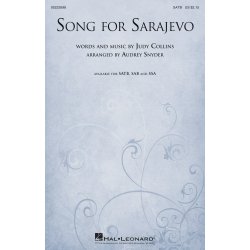 Judy Collins: Song For Sarajevo (Arr. Snyder) (SATB)