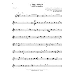 Hal Leonard Instrumental Play-Along: Moana - Alto Saxophone (Book/Online Audio)