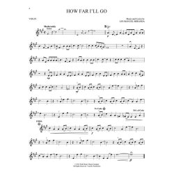 Hal Leonard Instrumental Play-Along: Moana - Violin (Book/Online Audio)