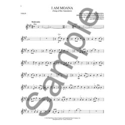 Hal Leonard Instrumental Play-Along: Moana - Violin (Book/Online Audio)