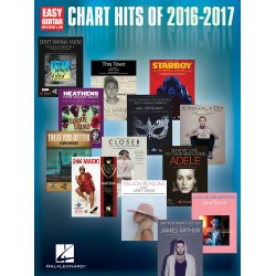 Chart Hits Of 2016-2017 - Easy Guitar