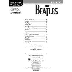The Beatles - Instrumental Play-Along (Flute Book/Audio)
