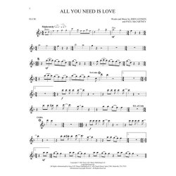 The Beatles - Instrumental Play-Along (Flute Book/Audio)