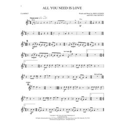 The Beatles - Instrumental Play-Along (Clarinet Book/Audio)