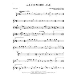 The Beatles - Instrumental Play-Along (Alto Sax Book/Audio)