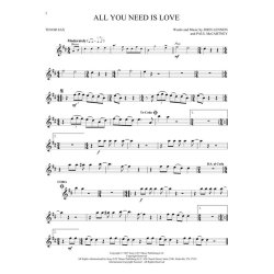 The Beatles - Instrumental Play-Along (Tenor Sax Book/Audio)