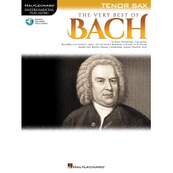 The Very Best of Bach: Instrumental Play-Along For Tenor Sax