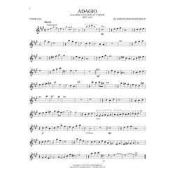 The Very Best of Bach: Instrumental Play-Along For Tenor Sax