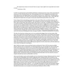 Within The Quota (Ballet Suite)