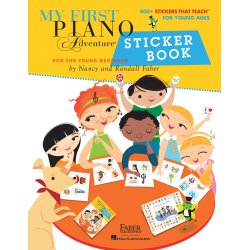 My First Piano Adventure: Sticker Book
