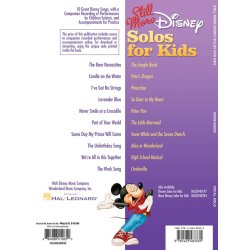 Still More Disney Solos For Kids