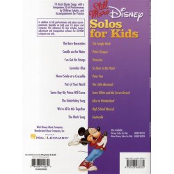 Still More Disney Solos For Kids