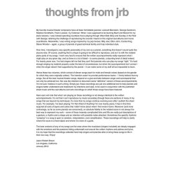 Jason Robert Brown Plays Jason Robert Brown (Women's Edition)