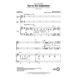 Chicago: You're The Inspiration (Arr. Shaw) (ShowTrax CD)