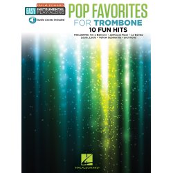 Instrumental Play-Along: Pop Favourites - Trombone (Book/Audio)