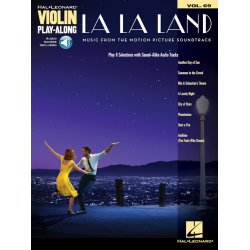 Justin Hurwitz: La La Land For Violin (Book/Audio)