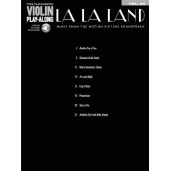Justin Hurwitz: La La Land For Violin (Book/Audio)