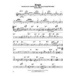 Sonny Rollins Omnibook For B-Flat Instruments