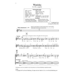 Waniska (Arr. Tate) (SATB)