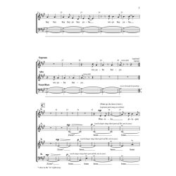 Waniska (Arr. Tate) (SATB)