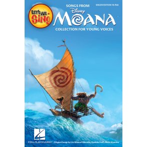 Let's All Sing Songs From MOANA (10 Pack)