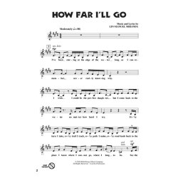 Let's All Sing Songs From MOANA (10 Pack)