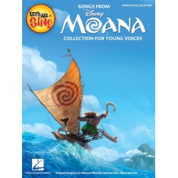 Let's All Sing Songs From MOANA (Accompaniment CD)