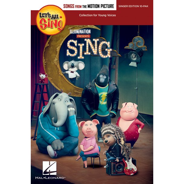 Let's All Sing: Songs From The Motion Picture Sing - Singer's Edition 10 Pak (PV)