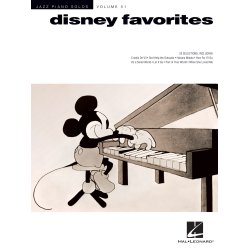 Disney Favorites: Jazz Piano Solos Series Volume 51