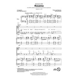 Toto: Rosanna (Arr. Billingsley) (ShowTrax CD)